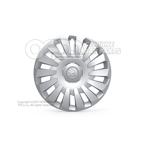 1 súprava ozd. krytov kolesa