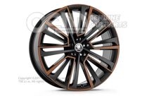 Hliníkový ráfik čierna metalíza/meď 5LG071491G DEH