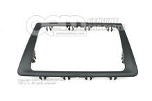 Rádiový lem saténový čierny