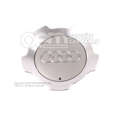 Krytka náboja sivá metalíza Audi A6 Allroad Quattro 4B