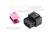 Puzdro s plochými konektormi s blokovaním kontaktov (2)