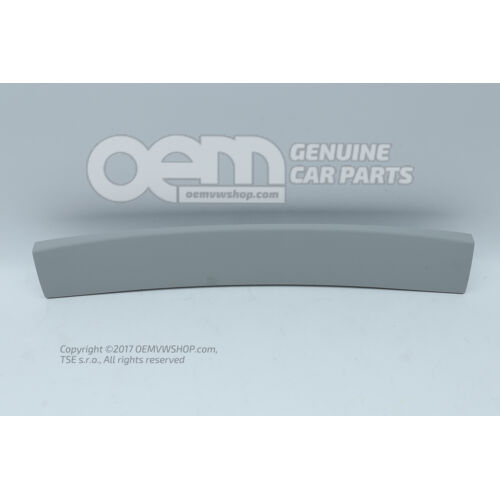 Koncová úprava perleťovo šedá