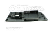 Škrupina rukoväte, horná časť saténová čierna Škoda Karoq 57 (1)