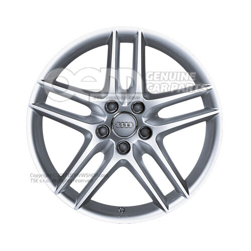 Hliníkový ráfik strieborný Audi TTRS Coupe / Roadster 8J