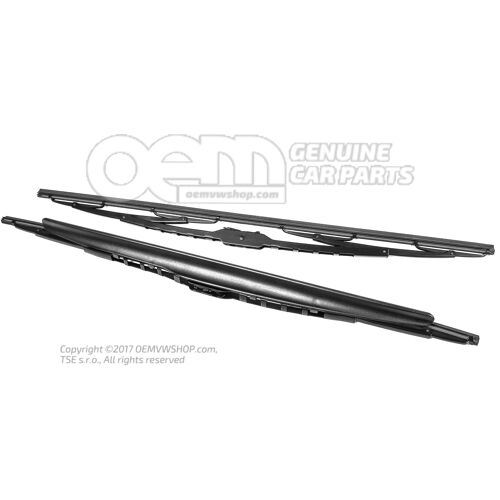 1 súprava líšt stierača