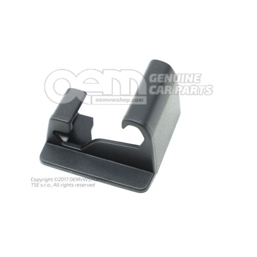 Krytka pre vodiacu lištu soul (čierna)