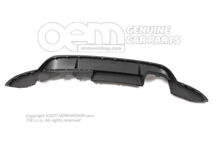 Zadný difúzor saténovo čierny Volkswagen Polo Hatchback 6R (2)