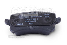 1 súprava brzd. obložení pre kotúčovú brzdu           'ECO' (2)