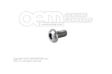 Skrutka s vnútornou hlavou s vnútornou viacbodovou hlavou M8X16