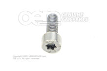 Skrutka s vnútornou hlavou s vnútorným šesťhranom M5X12