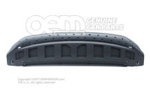 Uzatvárací prvok saténová čierna Škoda Rapid 5J