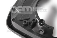 Rám pre vonkajšie zrkadlo saténový čierny (2)