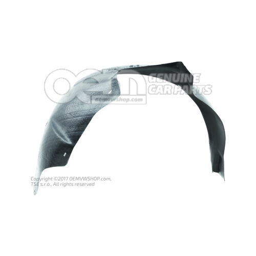 Plast krytu podbehu kolesa