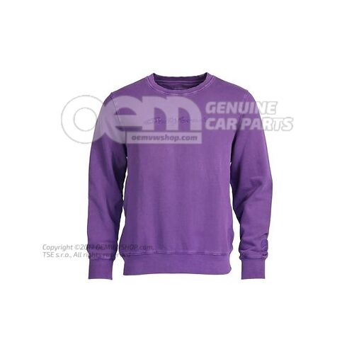 7TG084131E HTF Sweatshirt, XXL, men's, Purple California Collection