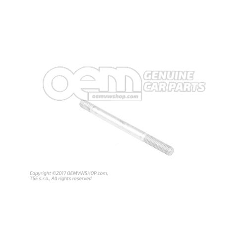 Závitový čap M6X62