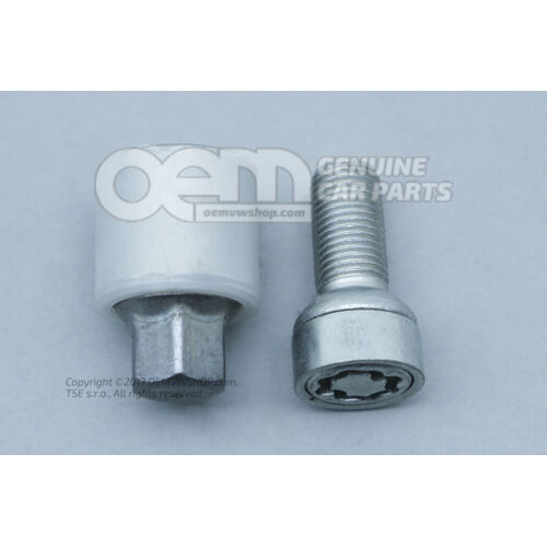 Skrutka kolesa, ochrana proti odcudzeniu, kódové kľúče