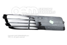 Vodiaca mriežka vzduchu saténová čierna (1)