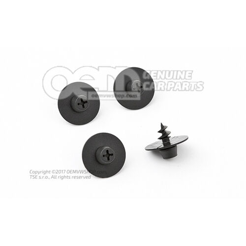 Skrutky plastové. Na upevnenie KOBER