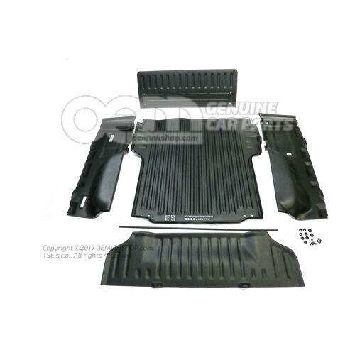 1 súprava obkladov pre ložný priestor (komplet)