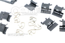 1 sada brzdových doštičiek pre kotúčovú brzdu 7LA698151D (1)