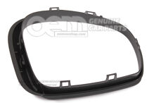 Rámček pre vonkajšie zrkadlo saténový čierny (1)