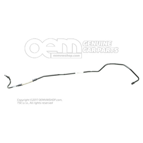 Brzdové potrubie od hlavného brzd. valca k hydraul. zar.