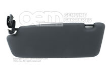 Slnečná clona so zrkadlom a krytom SOUL (čierna) (2)