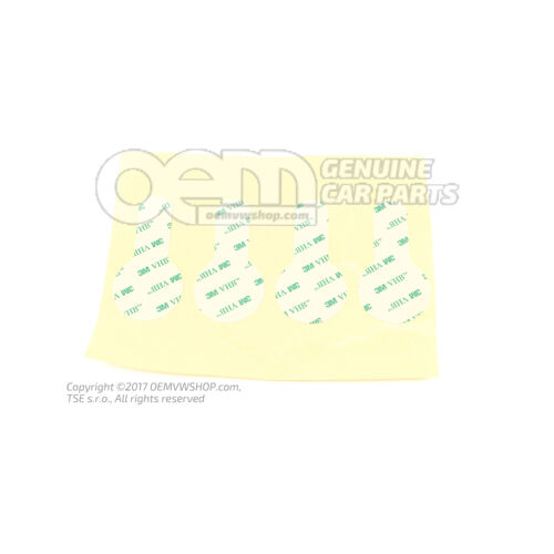 Nálepka pre obloženie kotúčovej brzdy