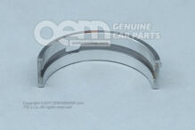 Kryt ložiska kľukového hriadeľa červený (2)