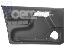 Obklad dverí (koža/umelá koža) čierna