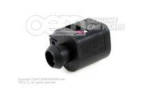 Puzdro s plochými kontaktmi s blokovaním kontaktu Puzdro s plochými kontaktmi s blokovaním kontaktu