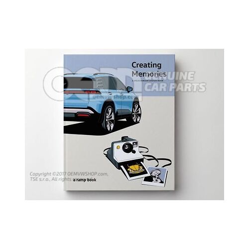 330087108 Book, "Creating Memories", 168 Seiten, Deutsch, Volkswagen Kollektion