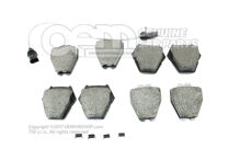 1 súpr. brzd. obložení pre kotúčovú brzdu (1)