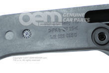 Úchytka pre kábel zámku veka saténová čierna (2)