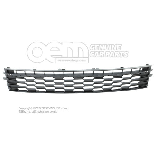 Mriežka odvetrávania saténová čierna