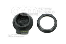 Svorka. rukáv s krytom na pántoch saténový čierny (5)