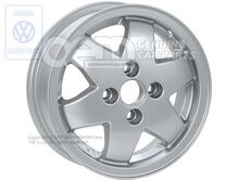 Hliníkový ráfik z oceľovej chrómovej metalízy Volkswagen Polo Hatchback 86C