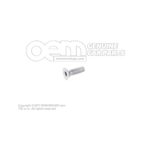 Skrutka so zápustnou hlavou