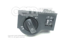 Niekoľkonásobný spínač bočných svetiel, svetlometov a zadného hmlového svetla soul (čierny) Audi A2 8Z