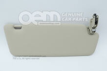 Slnečná clona so zrkadlom a krytom pašmína béžová (2)