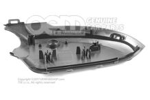 Výplň krytu vonkajšieho zrkadla saténová čierna (1)