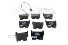 1 súprava brzd. obložení s indikáciou opotreb. pre kotúč. brzdu 8V0698151P