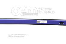 Ozdobná lišta pre zadnú kapotu čierna-lesklá 4K5853927T94 (2)