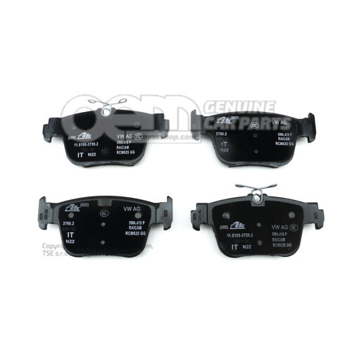 1 súpr. brzd. obložení pre kotúčovú brzdu 5WA698451K