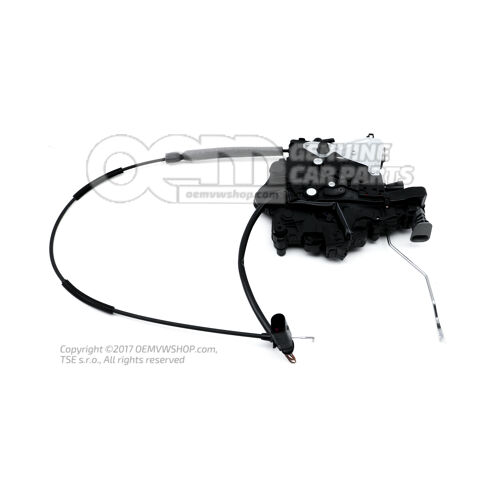 Diaľkovo ovládaný zámok s pomôckou na otvár., cylindr. vložkou, dopytov. polohy zámku