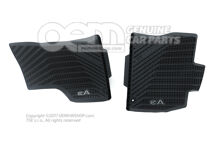 1 sada rohoží na nohy do každého počasia čierna (1)