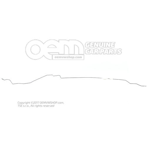 Brzdové potrubie od spojovac. dielu k brzdovej hadici