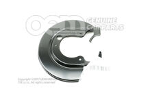 Krycí plech pre brzdový kotúč