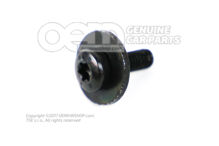 Polkruhová skrutka (kombinovaná) s vnútorným šesťhranom M6X20