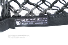 Sieť na batožinu čierna Škoda Superb 3V (2)